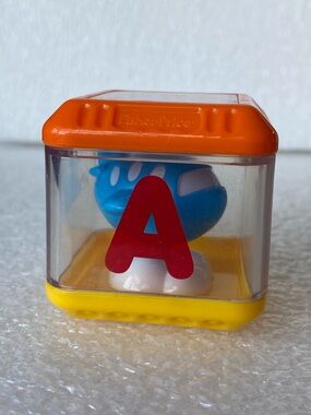 Fisher Price Peek-A-Boo Sensory Discovery Blocks "A" AIRPLANE Replacement Block